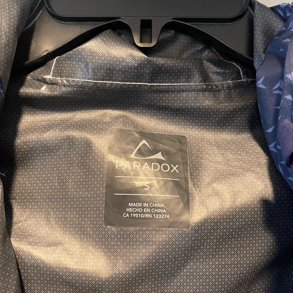 Blue Patterned Jacket - image 5